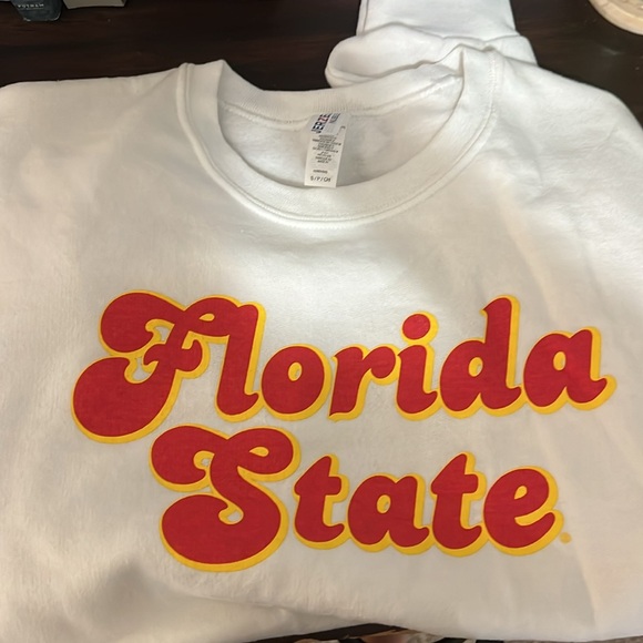 FLORIDA STATE jerzees cropped crewneck - Picture 3 of 3